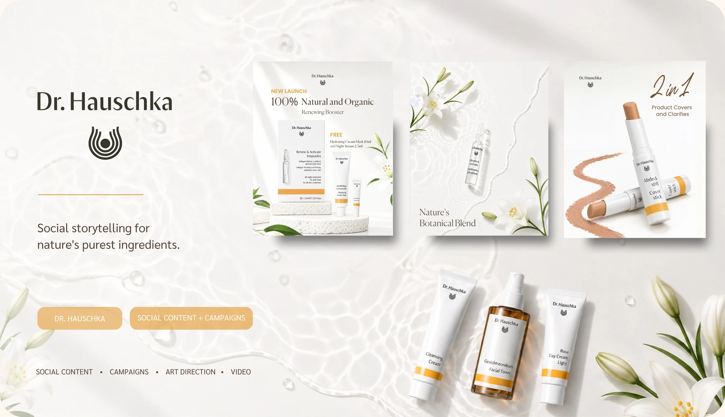 Dr Hauschka Singapore portfolio artwork