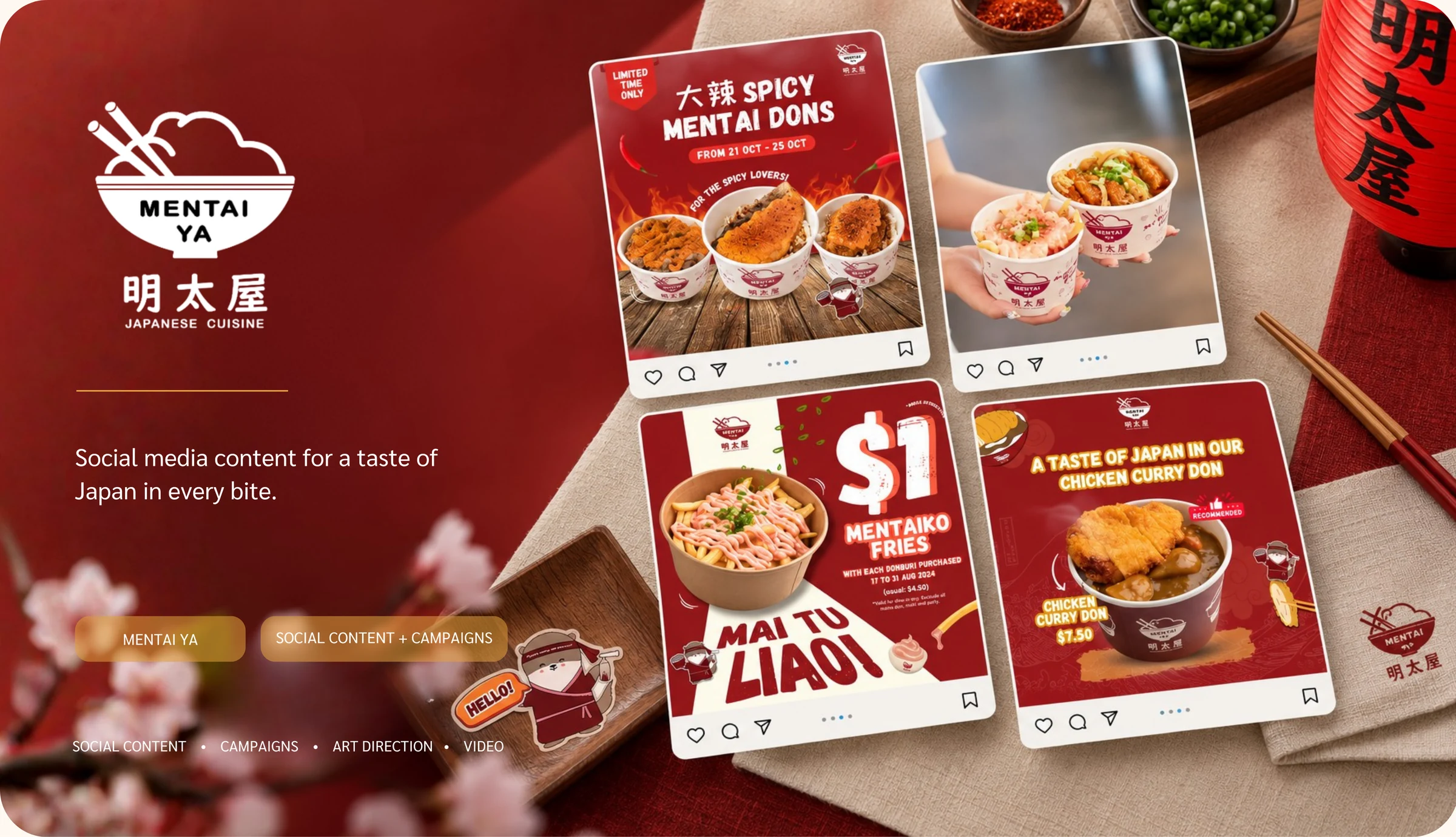 Mentai Ya portfolio artwork